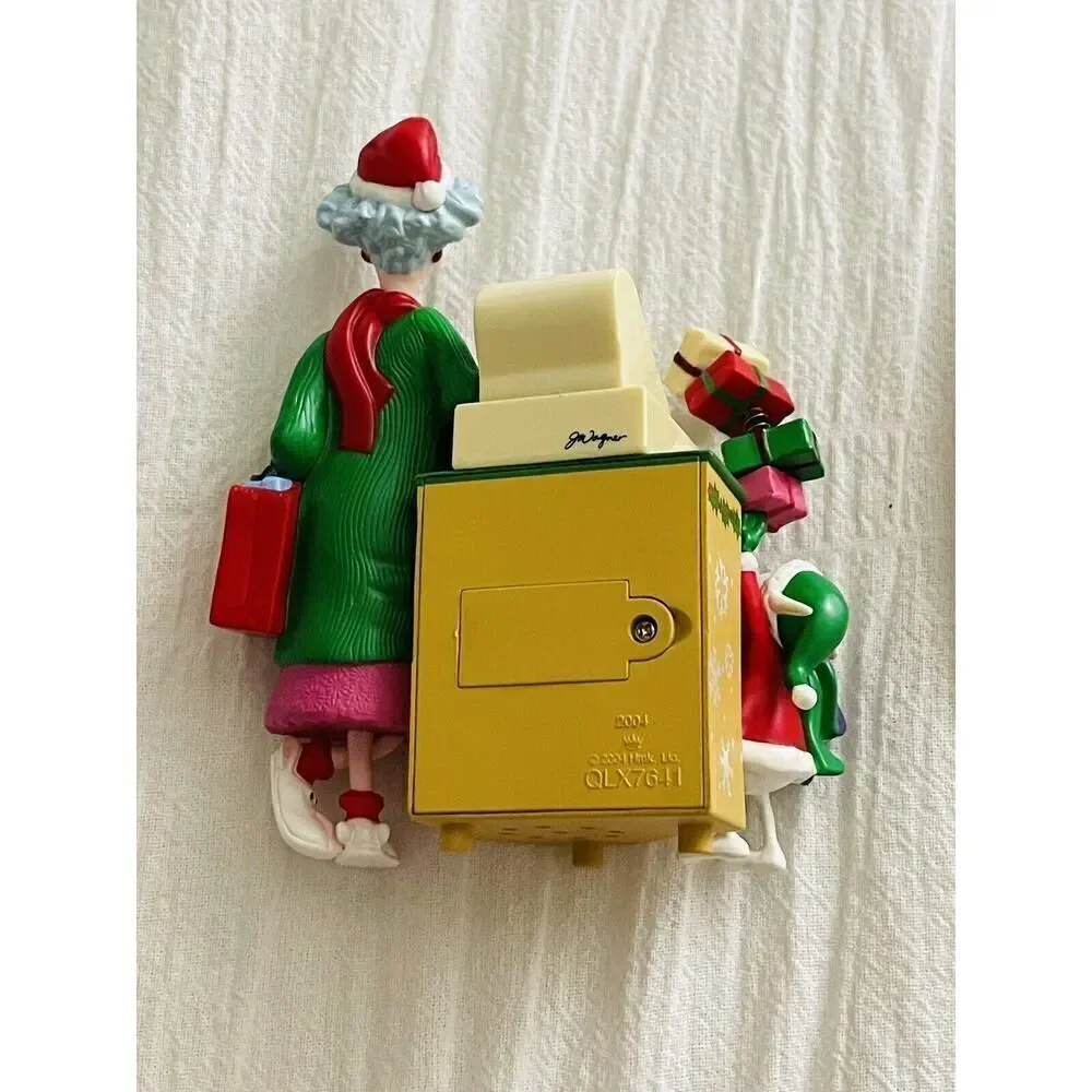 2004 Hallmark Keepsake Ornament-Maxine's Crabby Mall-idays Talking Ornament NEW